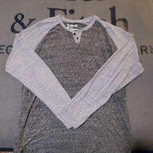 Hurley long sleeve henley